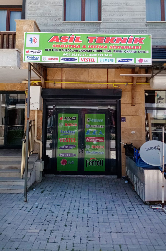Elazığ Beyaş Eşya Servisi İletişim